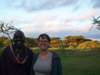 Robyn de Jager - Meeting the locals in Kenya